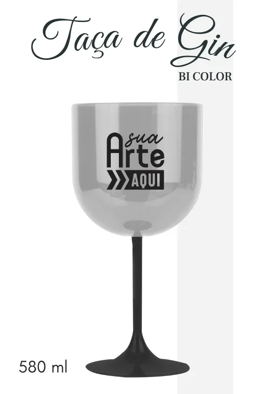 Ta&ccedil;a de Gin Bi-Color