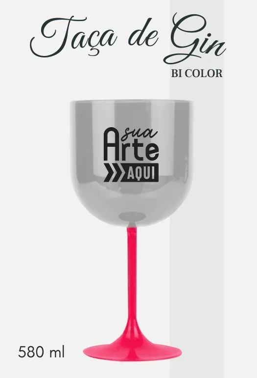 Ta&ccedil;a de Gin Pink